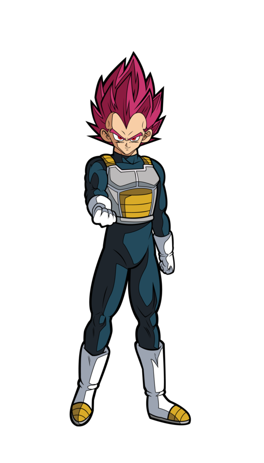 FiGPiN DRAGON BALL SUPER BROLY MOViE SUPER SAiYAN GOD VEGETA #192