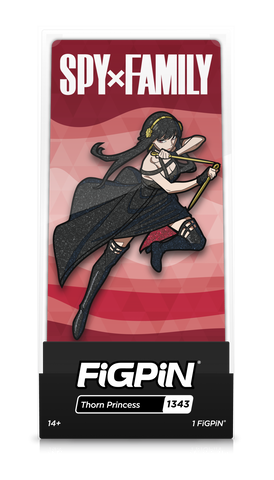 FiGPiN SPY X FAMiLY GLiTTER THORN PRiNCESS #1343 ANiME EXPO 2023 EXCLUSiVE