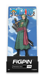 FiGPiN ONE PiECE GLiTTER RORONOA ZORO #1299 SDCC FUGiTiVE TOYS EXCLUSiVE