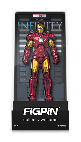 FiGPiN MARVEL THE iNFiNiTY SAGA iRON MAN MARK iV #1544 FiGPiN.COM EXCLUSiVE