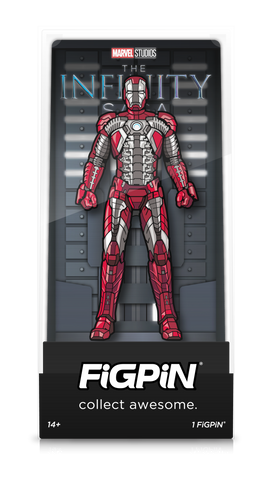 FiGPiN MARVEL THE iNFiNiTY SAGA iRON MAN MARK V #1546 FiGPiN.COM EXCLUSiVE