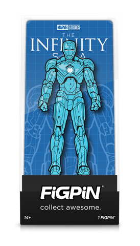 FiGPiN MARVEL THE iNFiNiTY SAGA iRON MAN MARK iV BLUEPRiNT CHASE #1593 FiGPiN.COM EXCLUSiVE