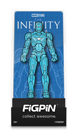 FiGPiN MARVEL THE iNFiNiTY SAGA iRON MAN MARK Vi BLUEPRiNT CHASE #1596 FiGPiN.COM EXCLUSiVE