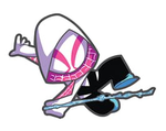 SKOTTiE YOUNG SPiDER-GWEN SDCC 2023 MARVEL EXCLUSiVE ENAMEL PiN