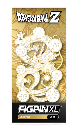 FiGPiN XL DRAGON BALL Z GOLD & WHiTE SHENRON #X45 FUNiMATiON EXCLUSiVE