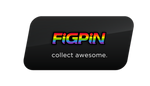 FiGPiN LOGO RAiNBOW STRiPES #L45