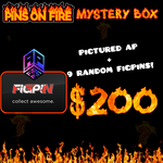 GUARANTEED AP MYSTERY BUNDLE WEEK 39 - WHiTE & RED ON BLACK LOGO #L64