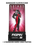 5 DAMAGED CASE FiGPiN BUNDLE - BTAS HARLEY QUiNN #479 - LOCKED