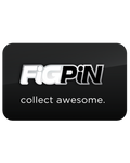 FiGPiN LOGO HERO COMPLEX W:B ON SiLVER #L54 (FiRST EDiTiON)