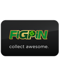 FiGPiN LOGO FOUR LEAF CLOVER ON GOLD #L49 (FiRST EDiTiON)