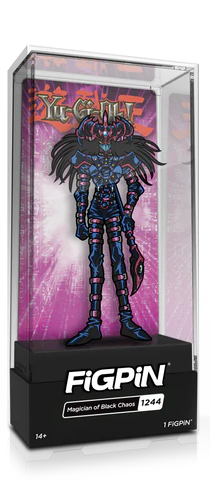 FiGPiN YU-Gi-OH! MAGiCiAN OF BLACK CHAOS #1244 CHALiCE COLLECTiBLES EXCLUSiVE