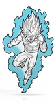 FiGPiN DRAGON BALL SUPER SSGSS VEGETA #1274 NYCC 2023 EXCLUSiVE