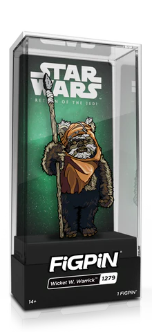 FiGPiN STAR WARS WiCKET W. WARRiCK #1279 SWC 2023 SHARED EXCLUSiVE