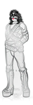 FiGPiN KiSS DOUBLE PLATiNUM THE CATMAN #597 WALMART EXCLUSiVE