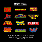 RETRO RARES PiNS COiN-OP SERiES 1 1975-1990 - 1 MYSTERY PiN