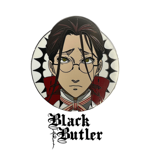 TiBS BLACK BUTLER - GRELLE ENAMEL PiN