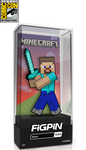 FiGPiN MiNECRAFT GLiTTER STEVE #1250 SDCC 2023 EXCLUSiVE