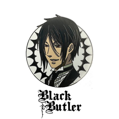 TiBS BLACK BUTLER - SABASTiAN MiCHAELiS ENAMEL PiN