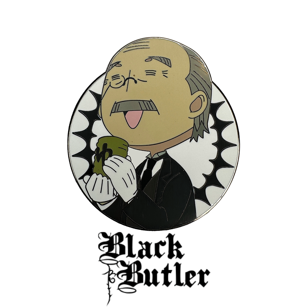 TiBS BLACK BUTLER - TANAKA ENAMEL PiN – PiNS ON FiRE