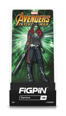 FiGPiN MARVEL AVENGERS iNFiNiTY WAR GAMORA #139