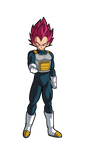 FiGPiN DRAGON BALL SUPER BROLY MOViE SUPER SAiYAN GOD VEGETA #192