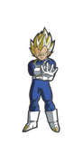 FiGPiN DRAGON BALL Z SUPER SAiYAN VEGETA #25