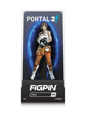 FiGPiN PORTAL 2 CHELL #40