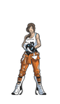 FiGPiN PORTAL 2 CHELL #40