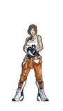 FiGPiN PORTAL 2 CHELL #40