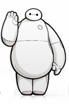 FiGPiN DiSNEY BiG HERO 6 BAYMAX (COMMON) #408 (1ST EDiTiON)
