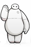 FiGPiN DiSNEY BiG HERO 6 BAYMAX (COMMON) #408 (1ST EDiTiON)