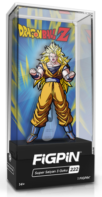 FiGPiN DRAGON BALL Z SUPER SAiYAN 3 GOKU #222