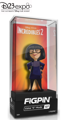 DiSNEY PiXAR D23 EXPO EXCLUSiVE iNCREDIBLES 2 EDNA "E" MODE #127