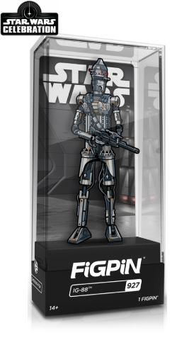 FiGPiN STAR WARS iG-88 #927 STAR WARS CELEBRATiON 2022 EXCLUSiVE