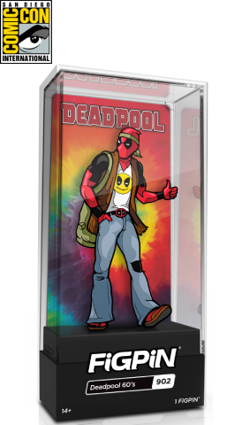 FiGPiN MARVEL DEADPOOL 60'S #902 SDCC 2022 EXCLUSiVE