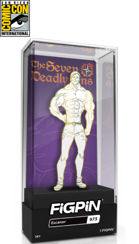 FiGPiN THE SEVEN DEADLY SiNS ESCANOR #973 SDCC 2022 EXCLUSiVE