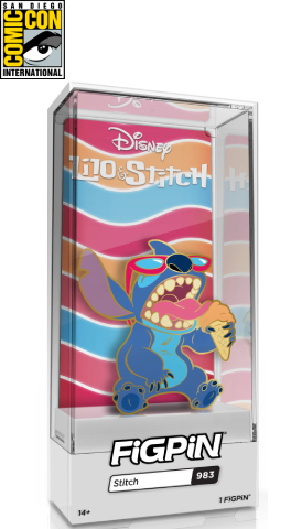 FiGPiN DiSNEY LiLO & STiTCH - GOLD STiTCH #983 SDCC 2022 EXCLUSiVE