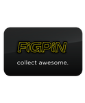 FiGPiN LOGO STARFiELD ON BLACK #L50  (FiRST EDiTiON)