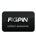 FiGPiN LOGO 501 WHiTE ON BLACK #L41 (FiRST EDiTiON)