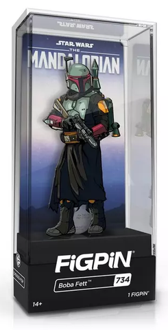 FiGPiN STAR WARS THE MANDALORiAN BOBA FETT #734