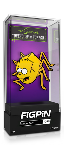 FiGPiN THE SiMPSONS TREEHOUSE OF HORROR SPiDER BART #1036
