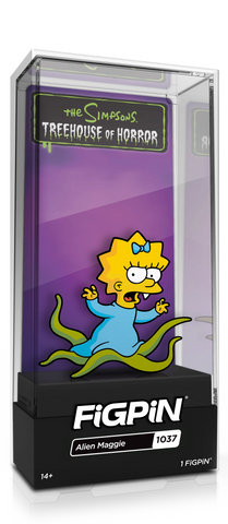 FiGPiN THE SiMPSONS TREEHOUSE OF HORROR ALiEN MAGGiE #1037