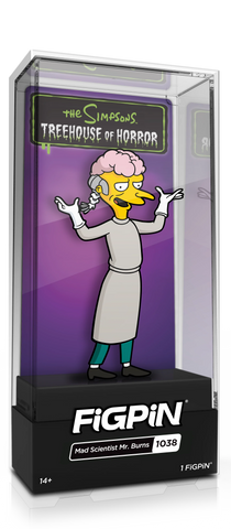 FiGPiN THE SiMPSONS TREEHOUSE OF HORROR MAD SCiENTiST MR. BURNS #1038