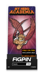 FiGPiN MY HERO ACADEMiA HAWKS #1162 PiNS ON FiRE EXCLUSiVE GLiTTER VARiANT