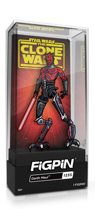 FiGPiN STAR WARS THE CLONE WARS DARTH MAUL #1235