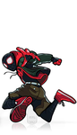 FiGPiN MARVEL SPiDER-MAN: iNTO THE SPiDER-VERSE MiLES MORALES #220 FiGPiN.COM EXCLUSiVE