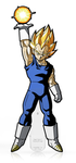 FiGPiN DRAGON BALL Z SUPER SAiYAN VEGETA #341
