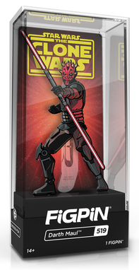 FiGPiN STAR WARS THE CLONE WARS DARTH MAUL #519