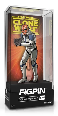 FiGPiN STAR WARS THE CLONE WARS CLONE TROOPER #574