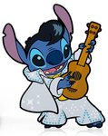 FiGPiN DiSNEY LiLO & STiTCH ELViS STiTCH #627 FiGPiN.COM EXCLUSiVE